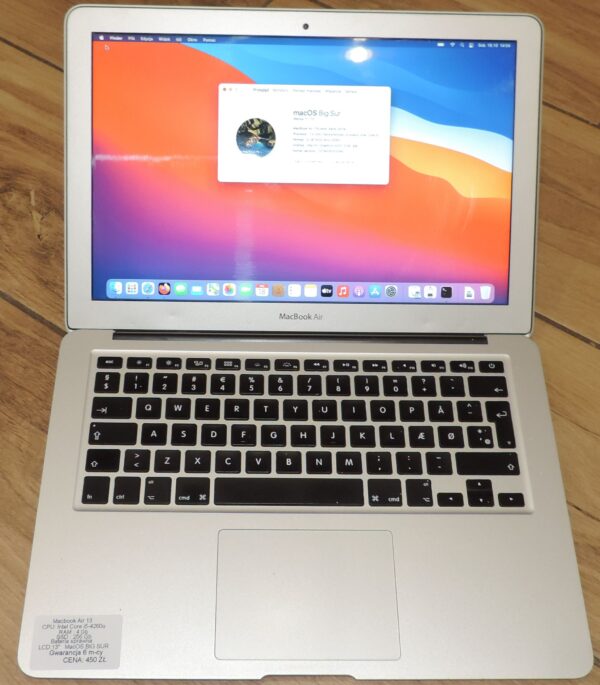 1 Macbook Air 13 A1466 2013