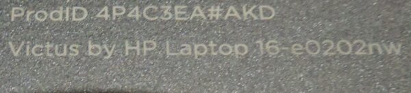 HP  Victus 16-e0202nw Gaming